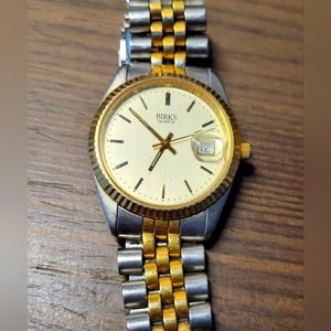 Birks vintage men's anniversary watch